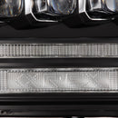 AlphaRex 09-18 Dodge Ram 2500 NOVA LED Proj Headlights Plank Style Design Black w/ Activation Light-3