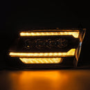 AlphaRex 09-18 Dodge Ram 2500 NOVA LED Proj Headlights Plank Style Design Black w/ Activation Light-7