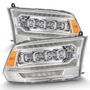 AlphaRex 09-18 Ram 2500 NOVA LED Proj Headlights Plank Style Chrome w/Activ Light/Seq Signal/DRL-1
