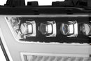 AlphaRex 19-20 Ram 1500HD NOVA LED Proj Headlights Plank Style Chrome w/Activ Light/Seq Signal/DRL-2