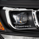 AlphaRex 19-21 Ford Ranger NOVA LED Proj Headlights Plank Style Black w/Activ Light/Seq Signal/DRL-2