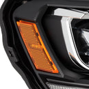 AlphaRex 19-21 Ford Ranger NOVA LED Proj Headlights Plank Style Black w/Activ Light/Seq Signal/DRL-3