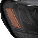AlphaRex 19-21 Ford Ranger LUXX LED Proj Headlights Plank Style Alpha Black w/Seq Signal/DRL-4