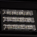 AlphaRex 14-18 GMC Sierra PRO-Series Proj Headlights Plank Alpha Blk w/Activ Light/Seq Signal/DRL-4