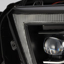 AlphaRex 10-13 Toyota 4Runner NOVA LED Projector Headlights Plank Style Black w/Seq Signal/DRL-9
