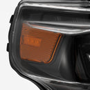 AlphaRex 10-13 Toyota 4Runner NOVA LED Proj Headlights Plank Style Alpha Black w/Seq Signal/DRL-4