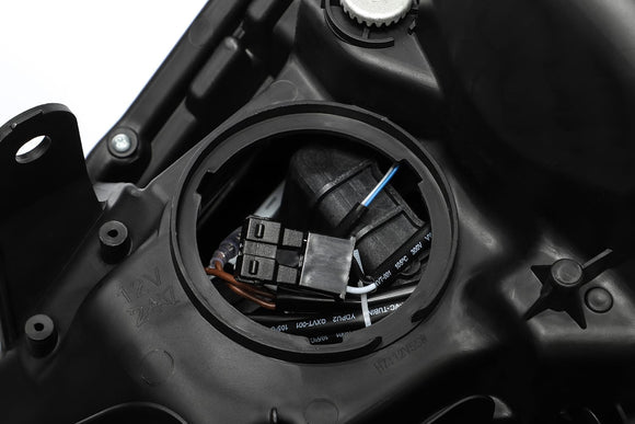 AlphaRex 14-20 Toyota 4Runner NOVA LED Projector Headlights Plank Style Black w/Activation Light