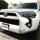 AlphaRex 14-20 Toyota 4Runner NOVA LED Projector Headlights Plank Style Chrome w/Activation Light-12