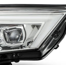 AlphaRex 14-20 Toyota 4Runner NOVA LED Projector Headlights Plank Style Chrome w/Activation Light-4