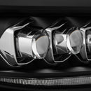 AlphaRex 2011+ Toyota Sienna NOVA LED Proj Headlights Plank Style Black w/Activ Light/Seq Signal/DRL-8