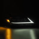 AlphaRex 11-21 Toyota Sienna LUXX LED Proj Headlights Plank Style Alpha Black w/Seq Signal/DRL-8