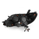 AlphaRex 11-21 Toyota Sienna PRO-Series Proj Headlights Plank Style Alpha Black w/Seq Signal/DRL-2