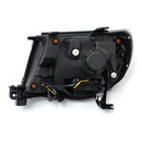AlphaRex 05-11 Toyota Tacoma PRO-Series Projector Headlights Plank Style Design Black w/DRL-6
