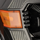 AlphaRex 05-11 Toyota Tacoma PRO-Series Projector Headlights Plank Style Design Alpha Black w/DRL-3