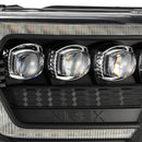 AlphaRex 12-15 Toyota Tacoma NOVA LED Proj Headlights Plank Style Black w/Activ Light/Seq Signal/DRL-2