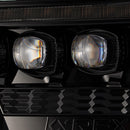 AlphaRex 12-15 Toyota Tacoma NOVA LED Proj Headlights Plank Alpha Blk w/Activ Light/Seq Signal/DRL-2