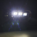 AlphaRex 12-15 Toyota Tacoma NOVA LED Proj Headlights Plank Style Black w/Activ Light/Seq Signal/DRL-6