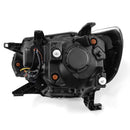 AlphaRex 12-15 Toyota Tacoma PRO-Series Projector Headlights Plank Style Black w/DRL-6