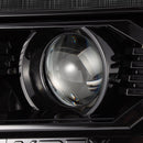 AlphaRex 12-15 Toyota Tacoma PRO-Series Projector Headlights Plank Style Alpha Black w/DRL-2
