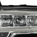 AlphaRex 16-20 Toyota Tacoma NOVA LED Projector Headlights Plank Style Chrome w/Activation Light-2