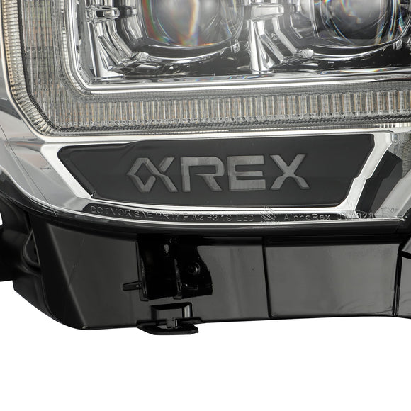 AlphaRex 16-20 Toyota Tacoma NOVA LED Projector Headlights Plank Style Chrome w/Activation Light