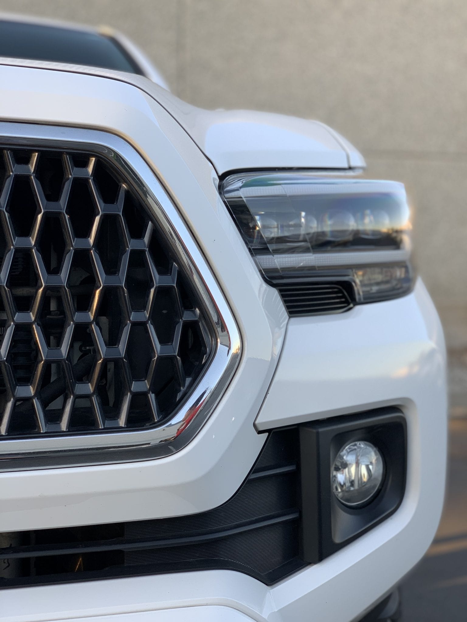 AlphaRex 16-20 Toyota Tacoma NOVA LED Projector Headlight Plank Style Alpha Black w/Activation Light