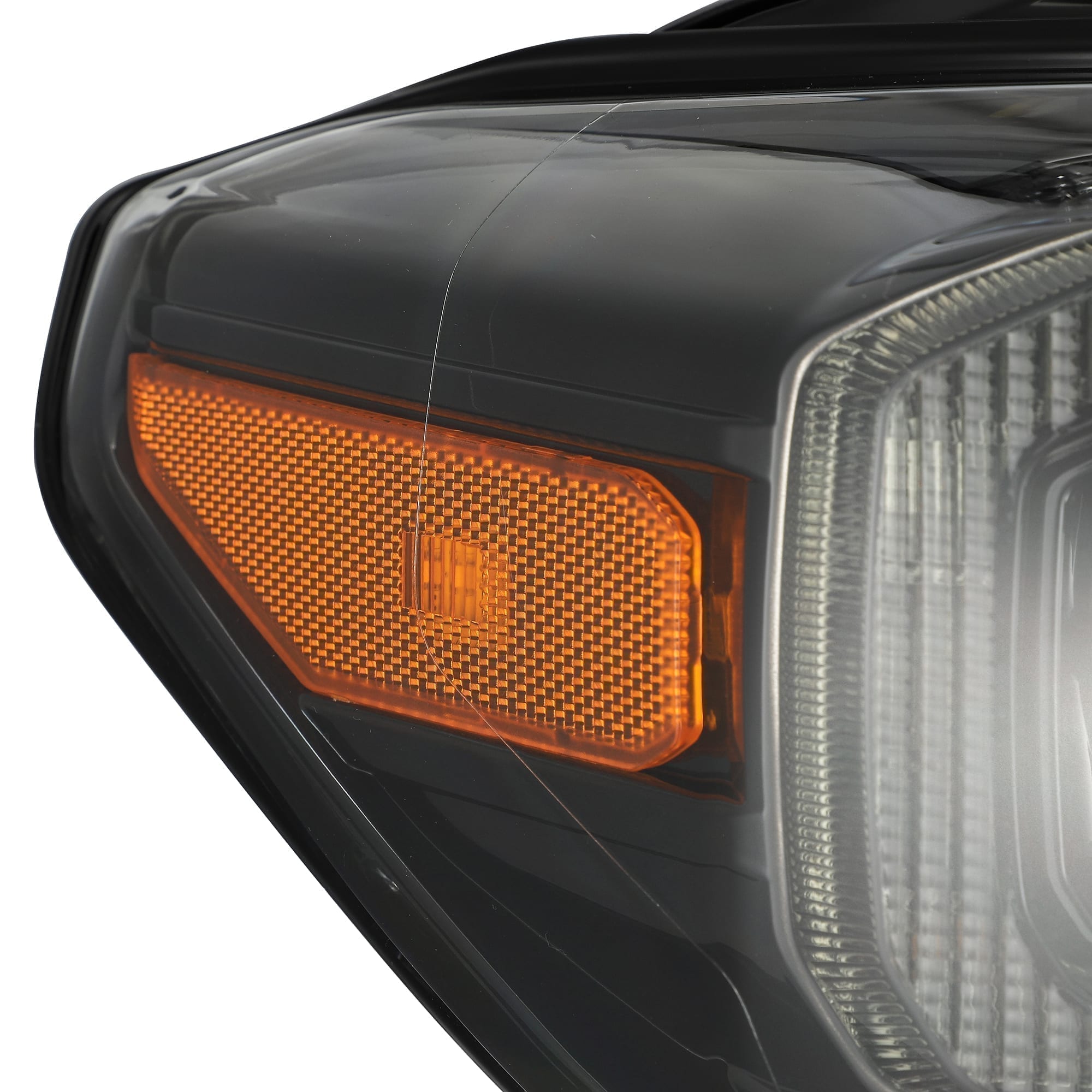 AlphaRex 16-20 Toyota Tacoma NOVA LED Projector Headlight Plank Style Alpha Black w/Activation Light