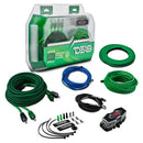 DS18 8-GA Amplifier Install Kit Advance- Green-1