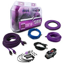 DS18 8-GA Amplifier Install Kit Advance- Purple-1
