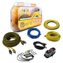 DS18 8-GA Amplifier Install Kit Advance- Yellow-1