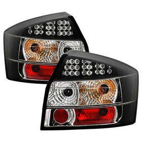 Spyder Audi A4 02-05 LED Tail Lights Black ALT-YD-AA402-LED-BK