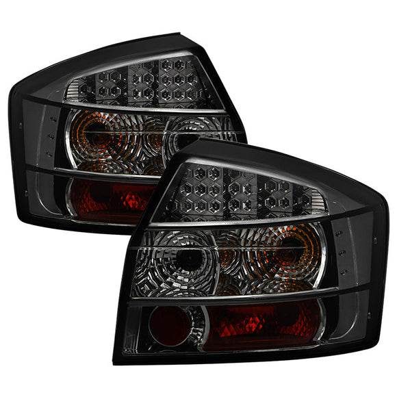 Spyder Audi A4 02-05 LED Tail Lights Smoke ALT-YD-AA402-LED-SM