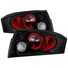 Spyder Audi TT 00-06 Euro Style Tail Lights Black ALT-YD-ATT99-BK