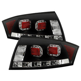 Spyder Audi TT 00-06 LED Tail Lights Black ALT-YD-ATT99-LED-BK