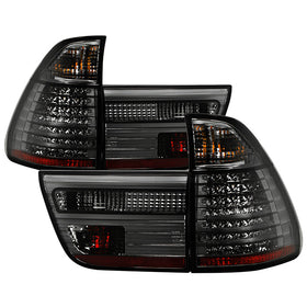 Spyder BMW E53 X5 00-06 4PCS LED Tail Lights Smoke ALT-YD-BE5300-LED-SM