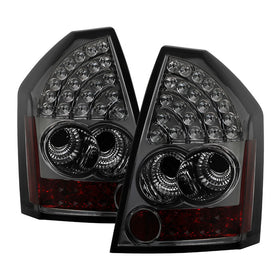 Spyder Chrysler 300C 05-07 LED Tail Lights Smoke ALT-YD-C305-LED-SM