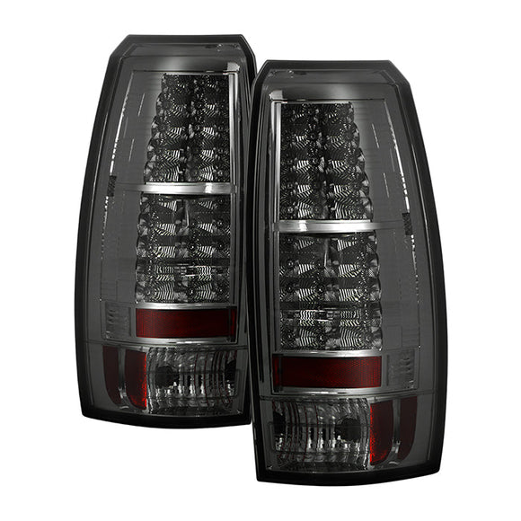 Spyder Chevy Avalanche 07-13 LED Tail Lights Smoke ALT-YD-CAV07-LED-SM