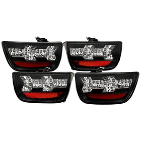 Spyder Chevy Camaro 10-13 LED Tail Lights Black ALT-YD-CCAM2010-LED-BK