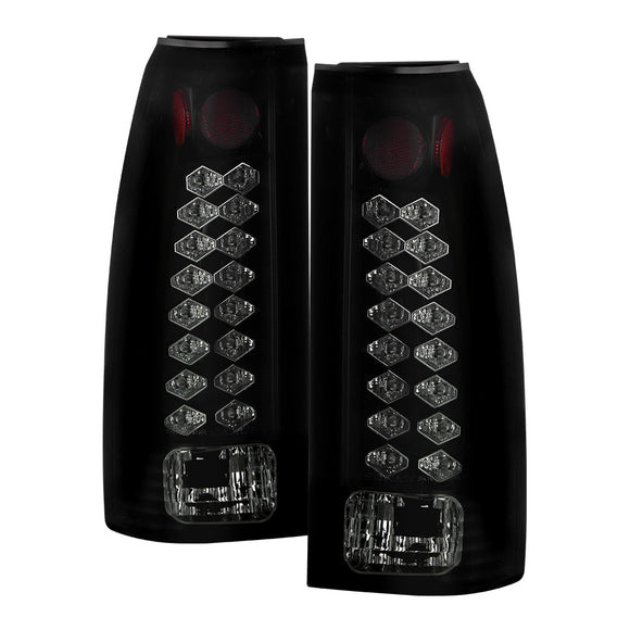 Spyder Chevy C/K Series 1500 88-98/GMC Sierra 88-98 LED Tail Lights Blk Smke ALT-YD-CCK88-LED-BSM