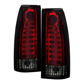 Spyder Chevy C/K Series 1500 88-98/Blazer 92-94 LED Tail Lights Red Smke ALT-YD-CCK88-LED-RS