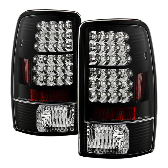 Spyder Chevy Suburban/Tahoe 1500/2500 00-06/GMC Yukon LED Tail Lights Black ALT-YD-CD00-LED-BK