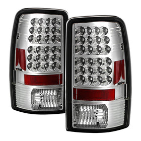 Spyder Chevy Suburban/Tahoe 1500/2500 00-06/GMC Yukon LED Tail Lights Chrome ALT-YD-CD00-LED-C