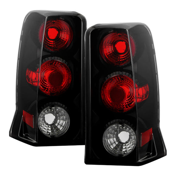 Spyder Cadillac Escalade 02-06 Euro Tail Lights Black Smoke ALT-YD-CE02-BSM