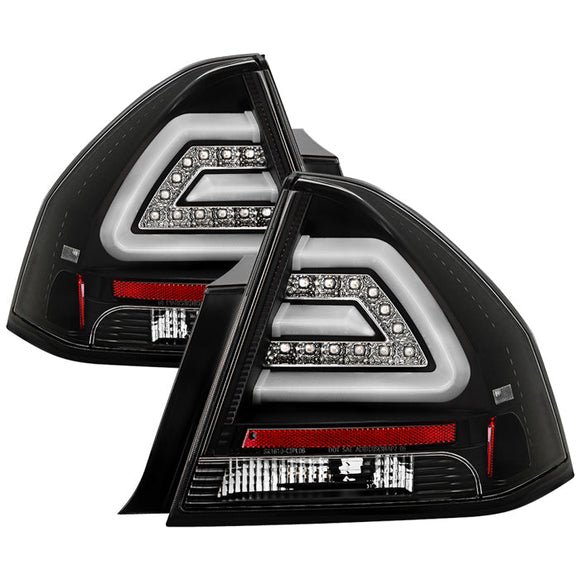 Spyder Chevy Impala 2006-2013 LED Tail Lights Black ALT-YD-CHIP06-LED-BK