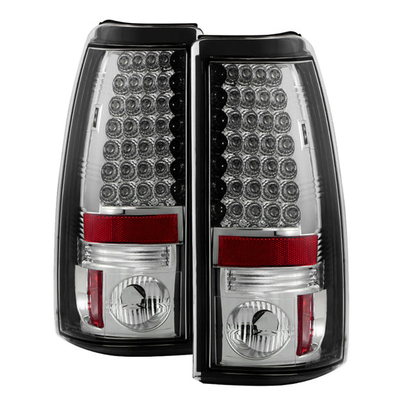Spyder Chevy Silverado 1500/2500 03-06 (Does Not Fit Stepside)LED Tail Lights Chrm ALT-YD-CS03-LED-C