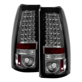 Spyder Chevy Silverado 1500 03-06 (Does Not Fit Stepside)LED Tail Lights Smke ALT-YD-CS03-LED-SM