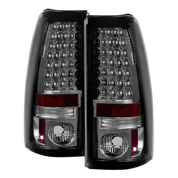Spyder Chevy Silverado 1500 03-06 (Does Not Fit Stepside)LED Tail Lights Smke ALT-YD-CS03-LED-SM