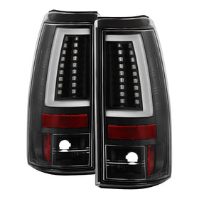 Spyder 03-06 Chevy Silverado - (Does Not Fit Stepside) LED Tail Lights - All Black ALT-YD-CS03V2-LED