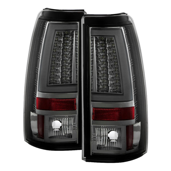 Spyder Chevy Silverado 1500/2500 03-06 Version 2 LED Tail Lights - Smoke ALT-YD-CS03V2-LED-SM