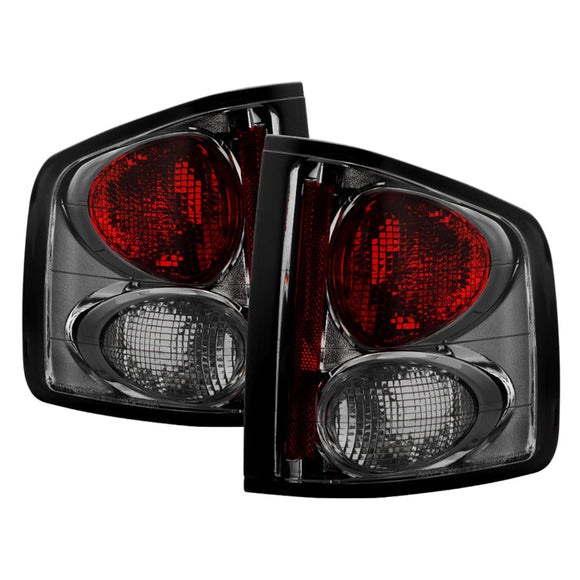 Spyder Chevy S10 94-04/GMC Sonoma 94-04/Isuzu Hombre 96-00 Euro Tail Lights Smke ALT-YD-CS1094-SM